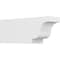 Ekena Millwork Standard Newport Architectural Grade PVC Rafter Tail, 4"W X 6"H X 16"L RFTP04X06X16NEW - alternate 1